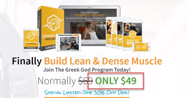 kinobody greek god program discount kinobody discount code