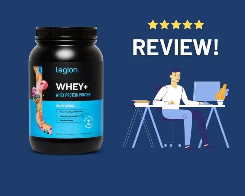 Legion Whey+ Review – The Best All Natural Protein Powder